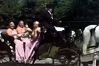 The Bridesmaids Arrive At The Reception